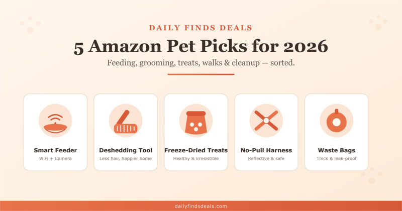 5 Amazon Pet Products Dog Owners Need in 2026