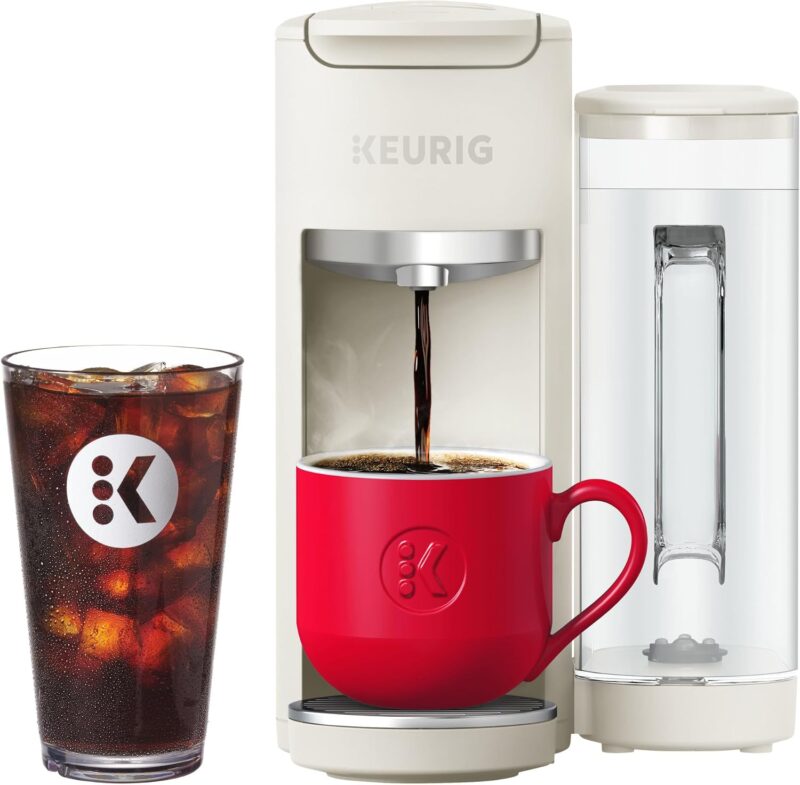 Keurig K-Supreme Gen2 Hot and Iced Single Serve K-Cup Coffee Maker in Warm Stone